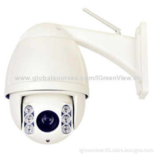 1.3 Megapixel WIFI High Speed HD PTZ Camera with 6pcs Array IR LED & 50m IR Night Vision